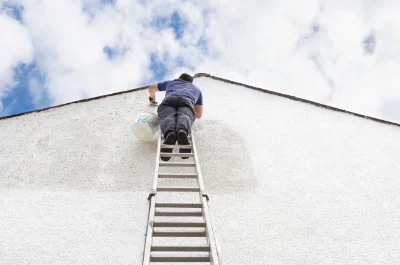 Peinture extérieure au Dézert — façades et ravalement